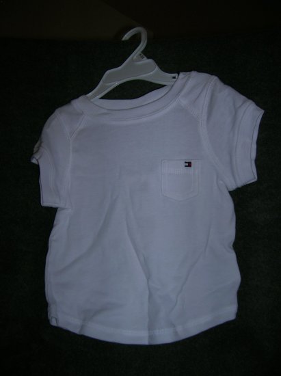 Tommy Hilfiger Infant Girls Kimberly Tee 18-24 White