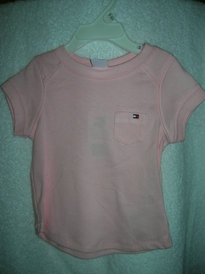 Tommy Hilfiger Infant Girls Kimberly Tee 18-24 Pink