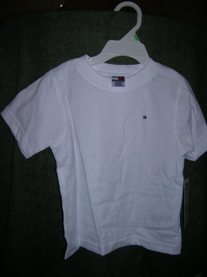 Tommy Hilfiger Boys S/S Nantucket Tee 12-24 White