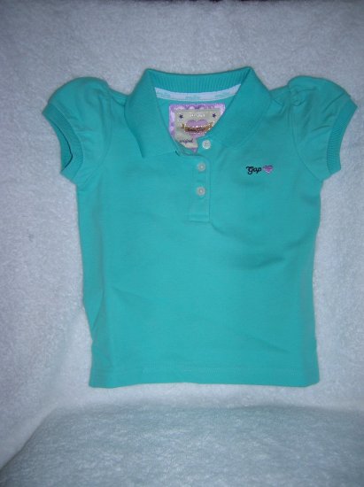 Puff sleeve polo/autumn sky/18-24 M