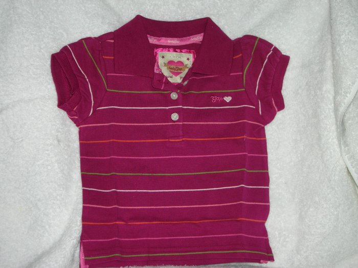 Puff sleeve stripe/multi stri/18-24 M