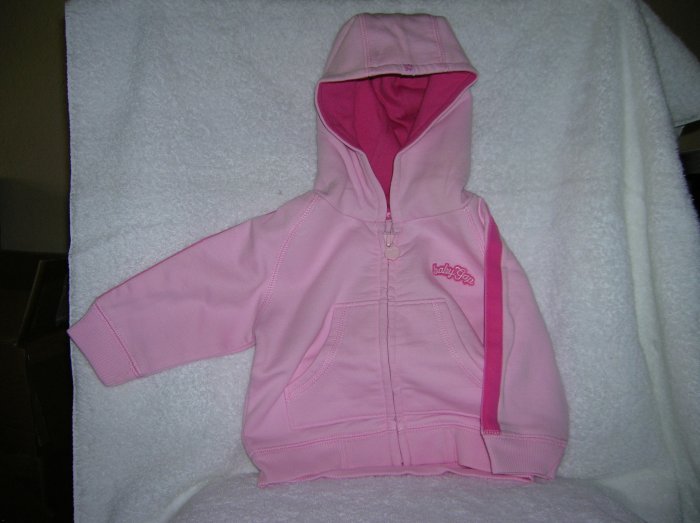Gap Active hoodie/pink bloom/3-6M