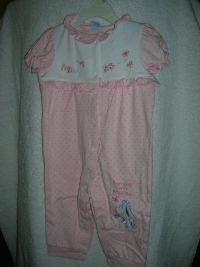 Pooh Pant Set Call Pink 6-9 Mont Girls Disney Coverall/Socks