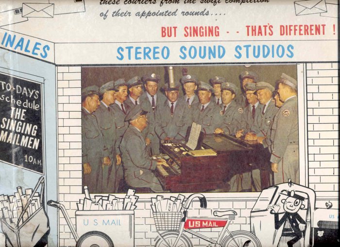 neither snow nor rain / the singing mailmen / 4455