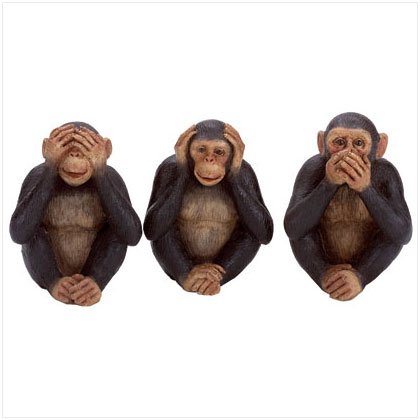 MONKEYS INNOCENT MONKEYS #31655
