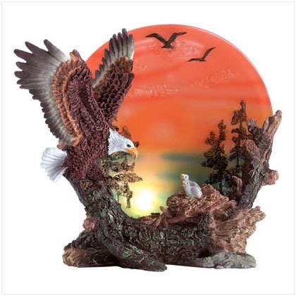 EAGLE AND CHICKS NIGHT LIGHT 32291