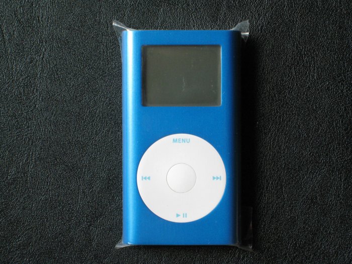 Apple iPod Mini Blue 4GB MP3 4 GB Player M9802LL/A