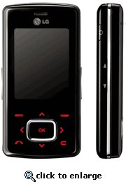 LG Dark Chocolate KG800 Unlocked GSM Cell Phone