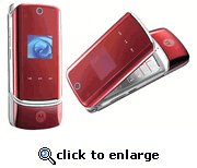 Motorola KRZR K1 Red Unlocked GSM Cell Phone