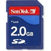 SanDisk 2GB SD Memory Card