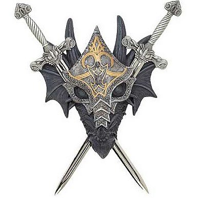 Armored Dragon Wall Crest