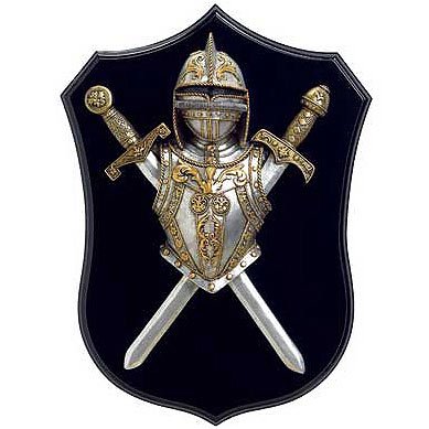 Knight Wall Plaque