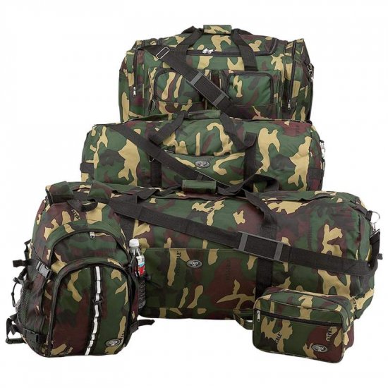 Extreme Pakâ„¢ 5pc Luggage Set with Invisibleâ„¢ Pattern Camo