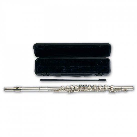 Maxamâ„¢ Silver Flute with Carrying Case
