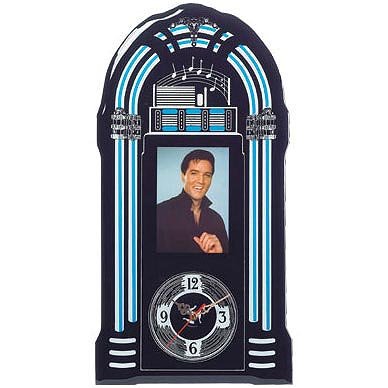 Elvis Jukebox Wall Clock