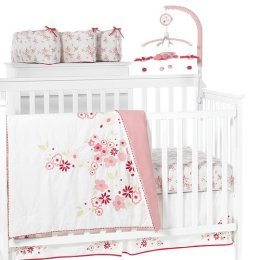 Sweet 6 piece crib bedding set