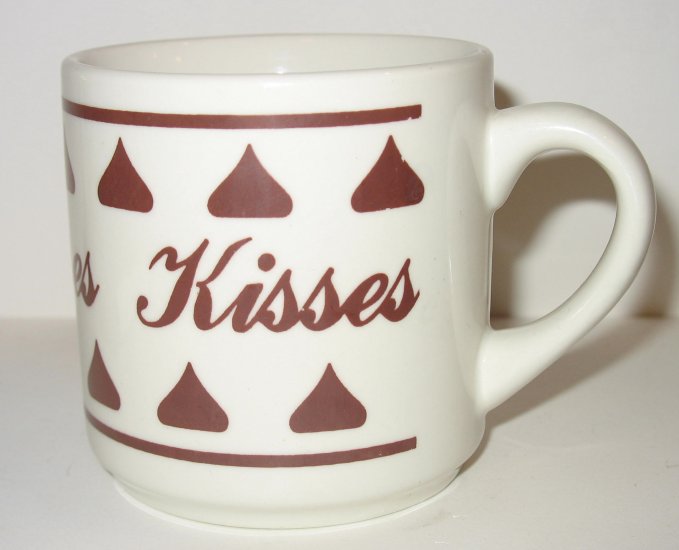 1980 HERSHEY CANDY KISSES COFFEE MUG CUP HERSHEY'S