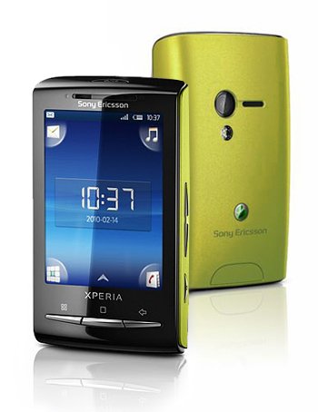 Sony Ericsson E10i XPERIA Mini GSM Quadband Android Phone (Unlocked) Lime