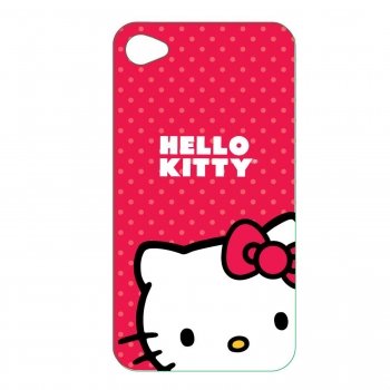 Hello Kitty KT4488R4 Polycarbonate Wrap for iPhone 4.