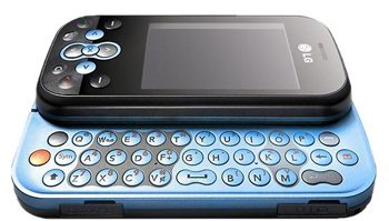 LG KS360 GSM Triband Phone (Unlocked) Blue.