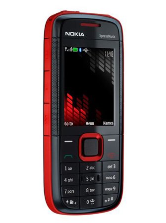 Nokia 5130 XpressMusic GSM Quadband Phone (Unlocked) Red.