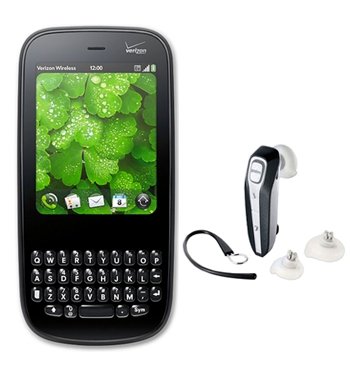 Palm Pixi Plus for Verizon Wireless with Bluetooth Headset.