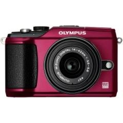 OLYMPUS AMERICA INC CAMERA, E-PL2 RED, 14-42MM BLACK.