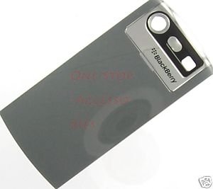 Gray Blackberry Pearl 8120 8130 OEM Battery Door Cover
