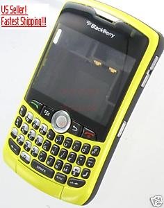 Yellow Full Housing Case CDMA RIM BlackBerry 8330 Curve