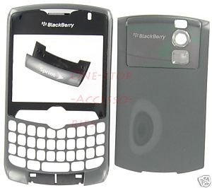 Sprint OEM Rim Blackberry Curve 8330 Housing Titanium Gray