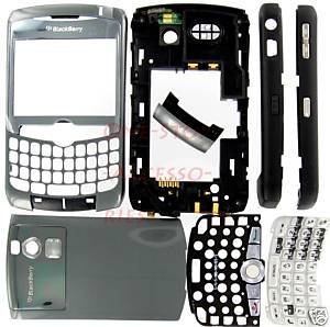 T-Mobile OEM BlackBerry Curve 8320 8300 Full Housing Titanium US