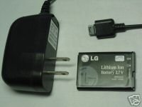 OEM LG Battery+Travel Home Charger VX8350 VX 8350 CU515