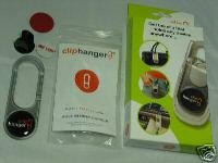 Clip Hanger Cliphanger MP3 Cell Mobile Phone Ipods PDAs