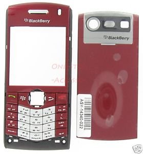 Burgundy OEM RIM BlackBerry 8110 8120 Pearl Housing Case GSM