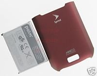 Palm Treo 755 755p OEM Genuine Battery+Back Door Sprint Burgundy Red