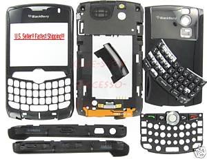Original BlackBerry 8330 Curve Full Housing Case Black