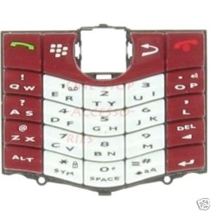RIM Blackberry Pearl 8110 8120 Original OEM Keypad Red