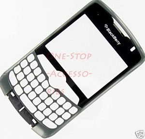 Titanium OEM RIM Blackberry Curve 8330 Faceplate w Lens