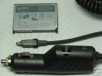 Palm Treo 680 750 750v OEM Battery+Auto Car Charger Adapter