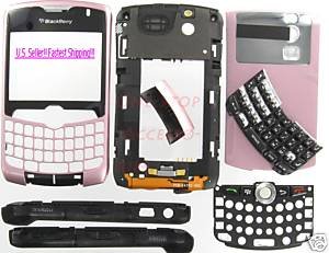 Pink Original BlackBerry 8330 Curve Complete Housing US