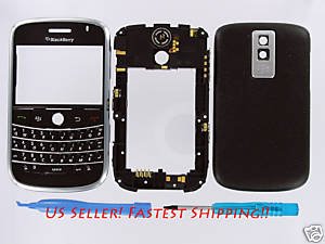 Original RIM BlackBerry Bold 9000 Complete Housing Case+Free Tool Kit