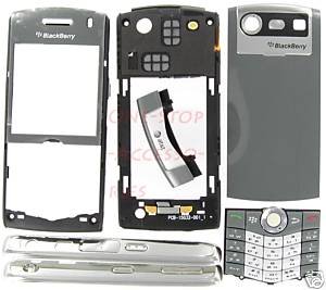 AT&T RIM Blackberry Pearl 8110 8120 OEM Gray Full Housing GSM