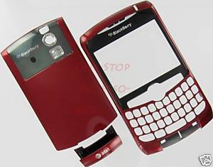 Red AT&T RIM Blackberry Curve 8300 8310 8320 OEM Housing Case