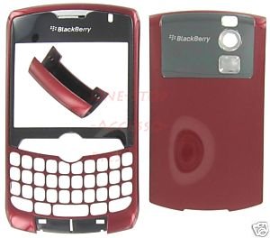 No-Logo OEM RIM BlackBerry 8300 8310 8320 Curve Housing Burgundy Red
