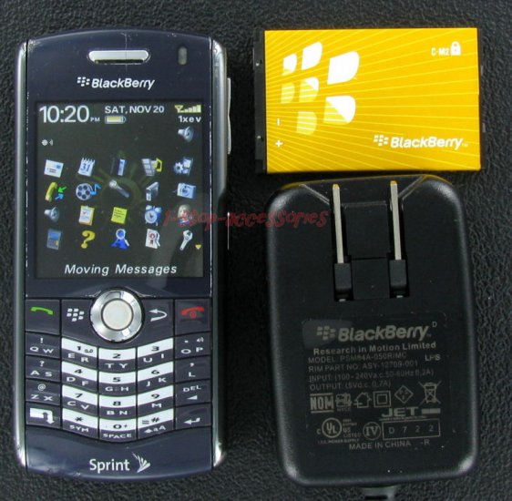 USED Sprint RIM Blackberry Pearl 8130 CDMA Mobile Phone