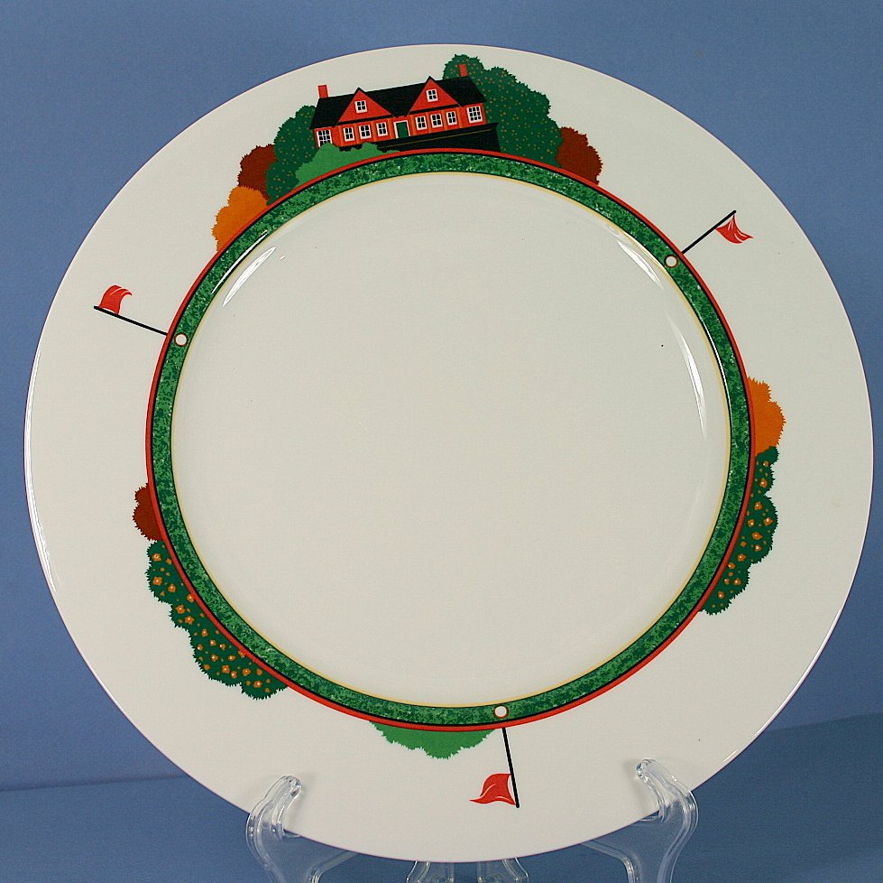 Christopher Stuart Fairway Chop Plate/Round Platter - 12 in