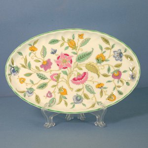 Minton China Haddon Hall 8" Oval Tray