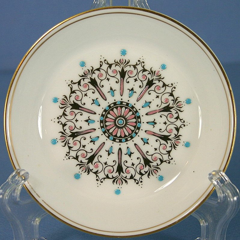 Royal Worcester Rothmere (Blue) 4" Butter Pat