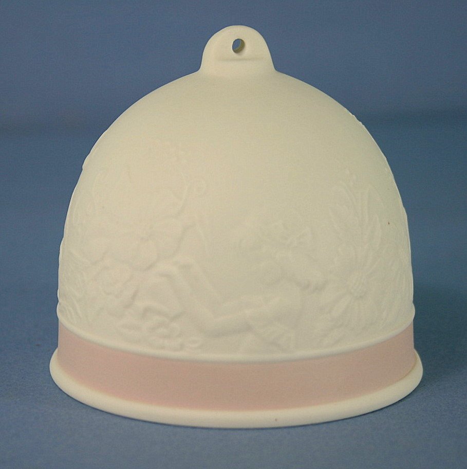 Lladro Four Seasons 1991 Spring 3" Porcelain Bell