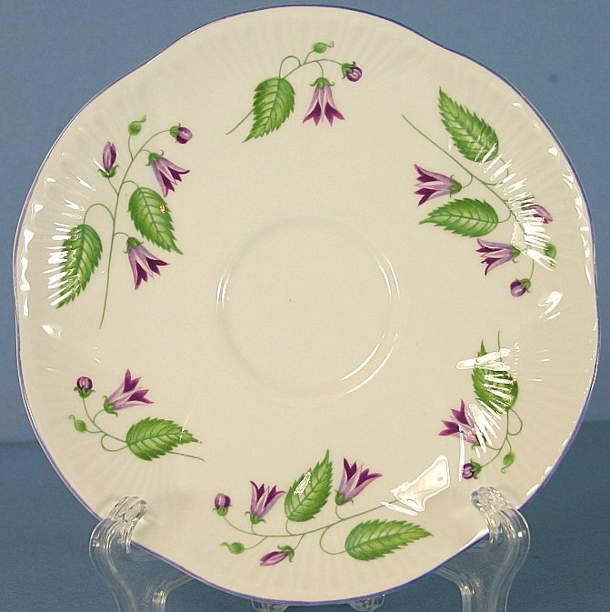 Shelley Campanula (Dainty) Saucer Only